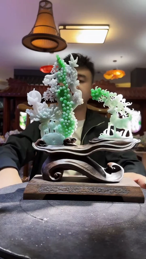 未镶嵌定制翡翠18/1227/Y/鹿