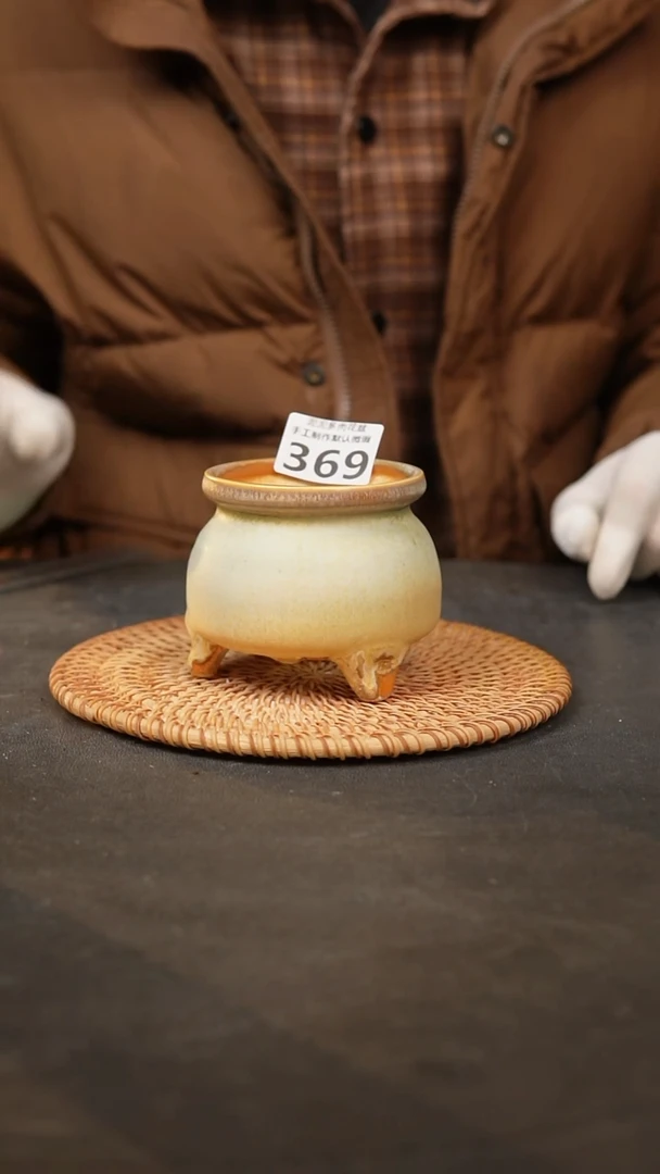 【闪购商品】瓷片景德镇手工花盆
