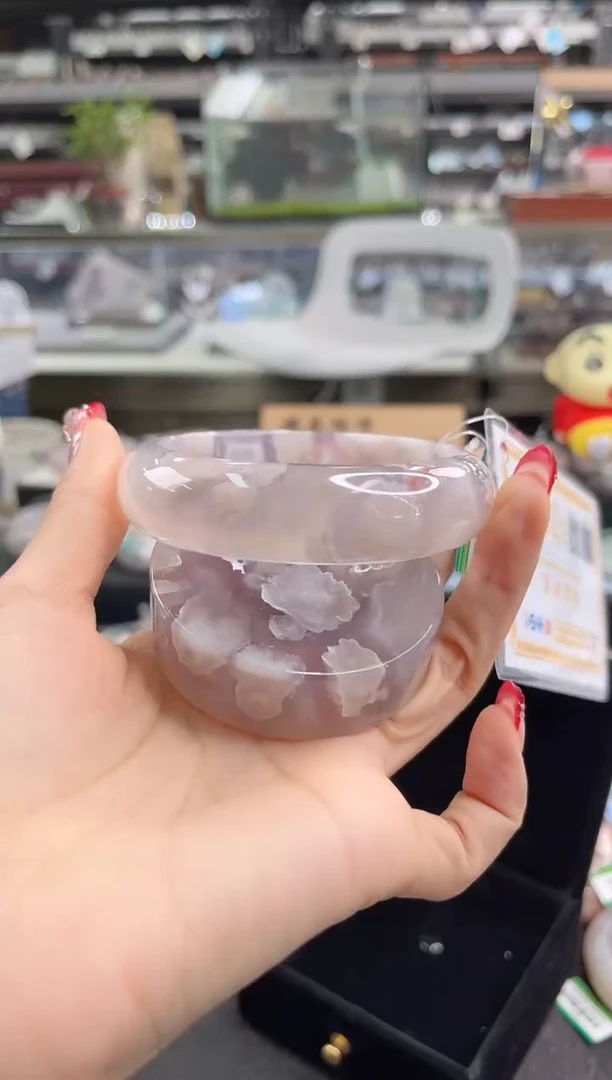 未镶嵌手镯石英质玉60圈口（赠品镯心）6648703