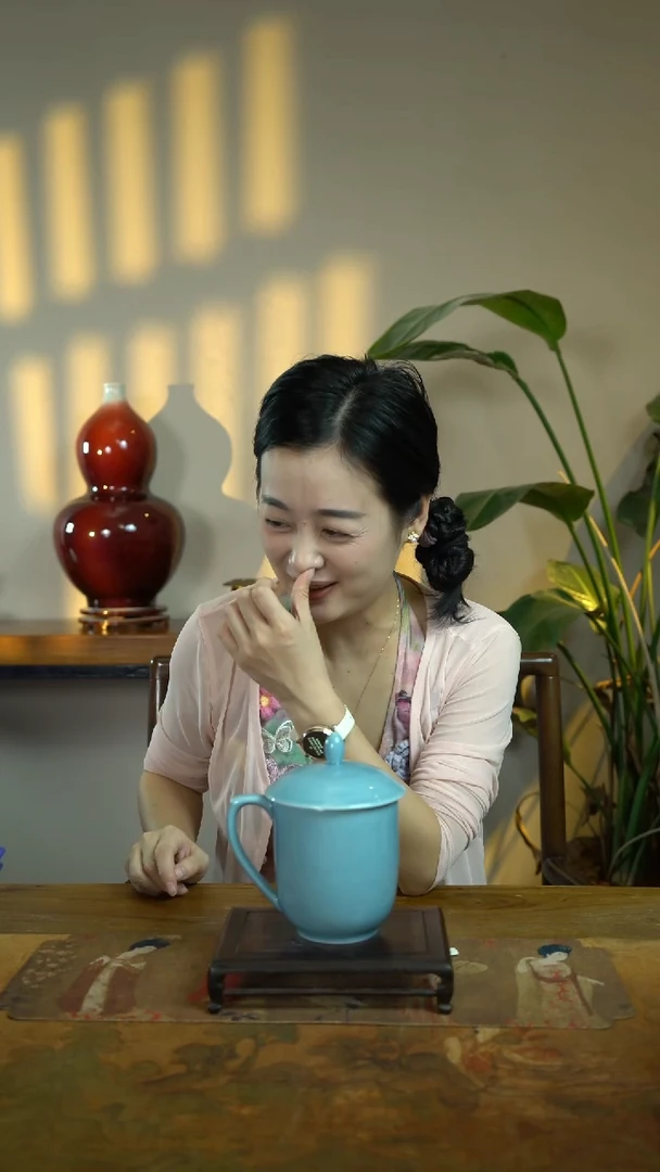 瓷片大号办公杯景德镇上庄陶瓷上庄陶瓷