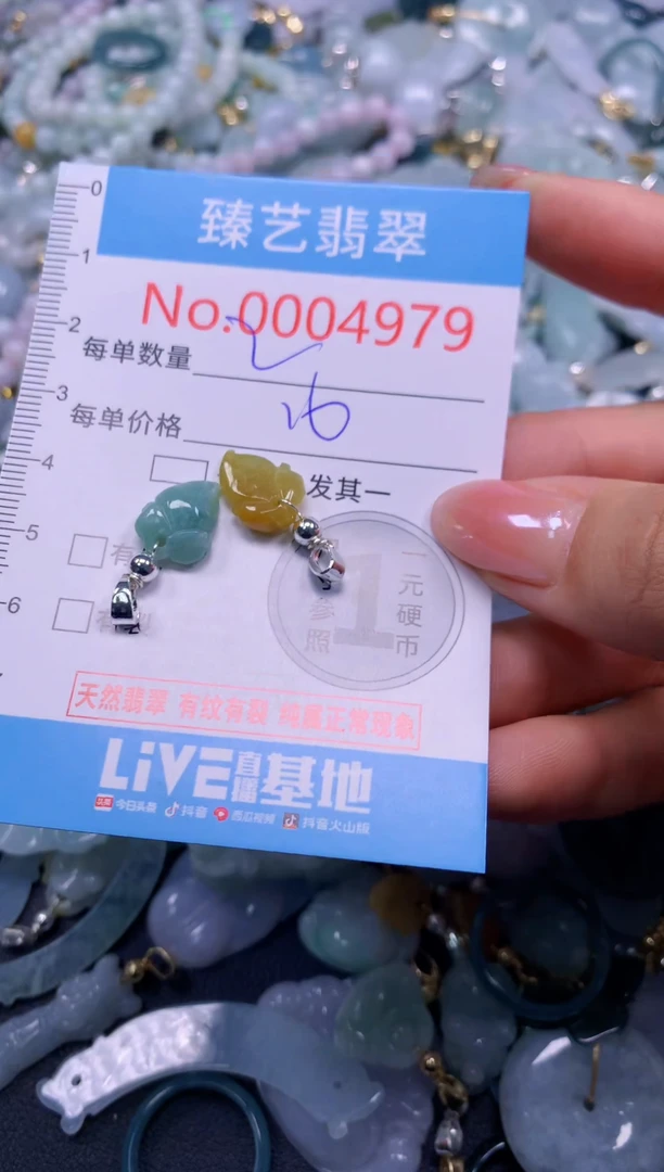 颈饰未镶嵌翡翠4979