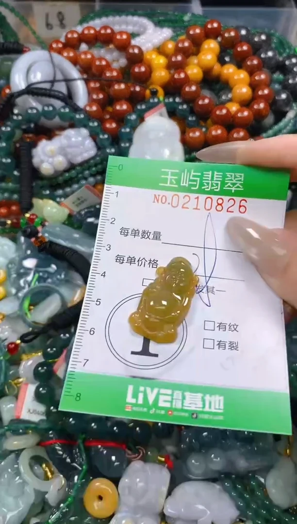 颈饰未镶嵌翡翠闪购0210826