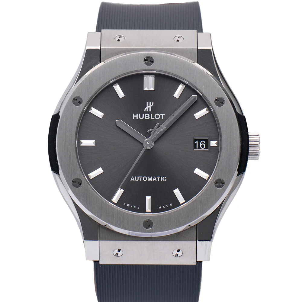 99新 Hublot/宇舶表 经典融合钛金属45mm自动机械男表