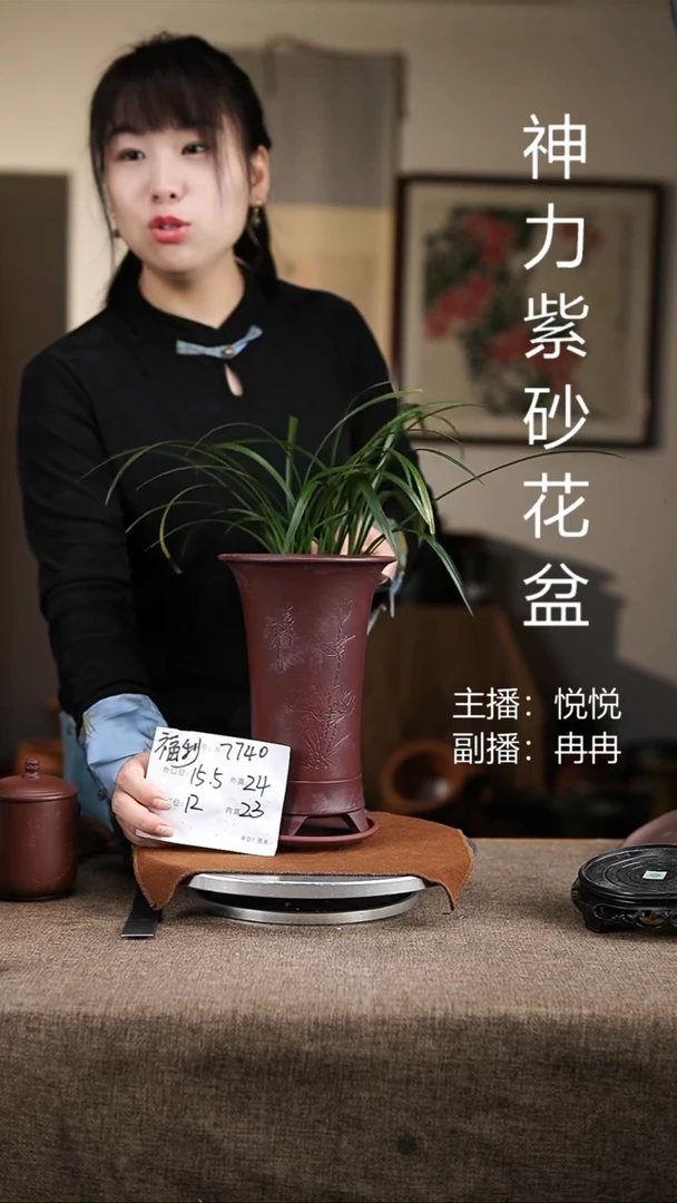 紫砂花盆紫砂花盆7740+z