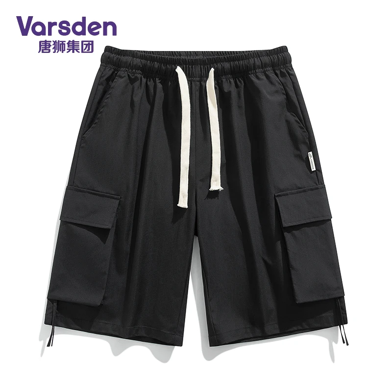 唐狮集团Varsden美式工装短裤男夏季新款潮牌宽松休闲运动五分裤