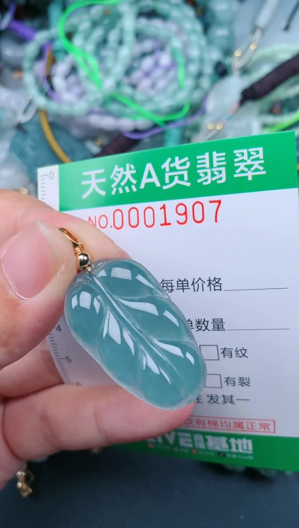 翡翠未镶嵌颈饰.0001907