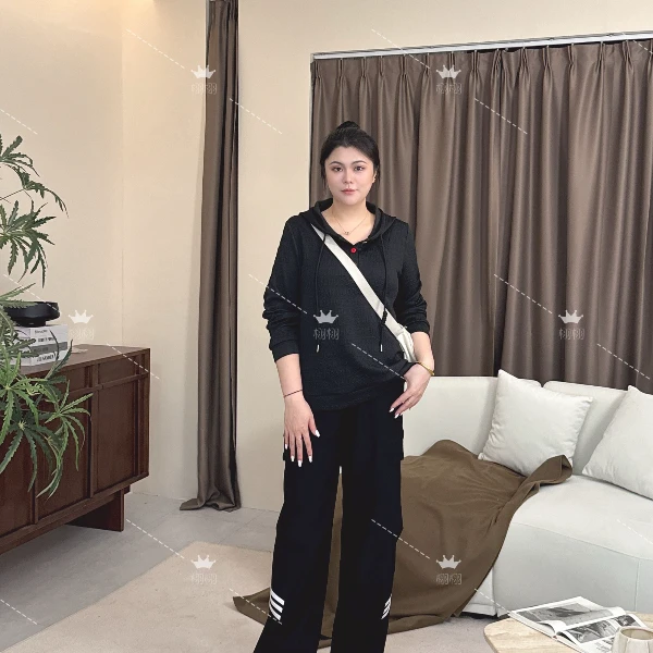 【现货裤子】PMM81372秋季大码女装休闲百搭时尚工装休闲裤