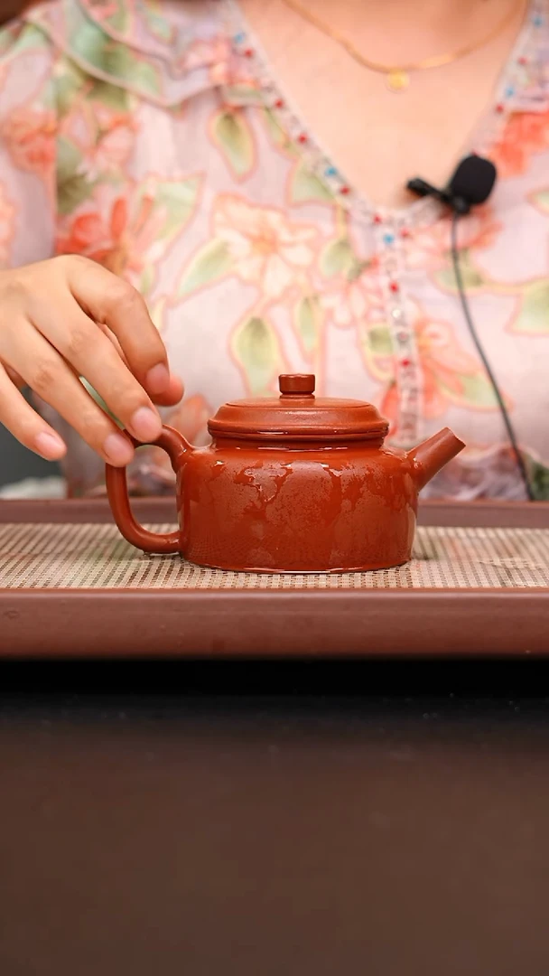 茶壶紫砂朱泥德钟