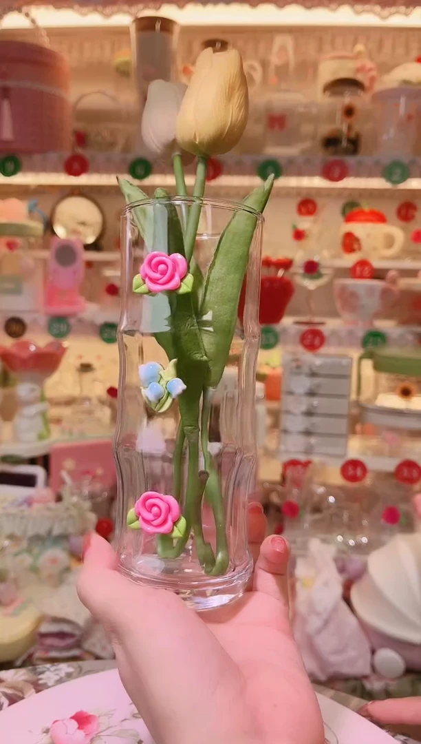 竹节花瓶——手工制作品质好！