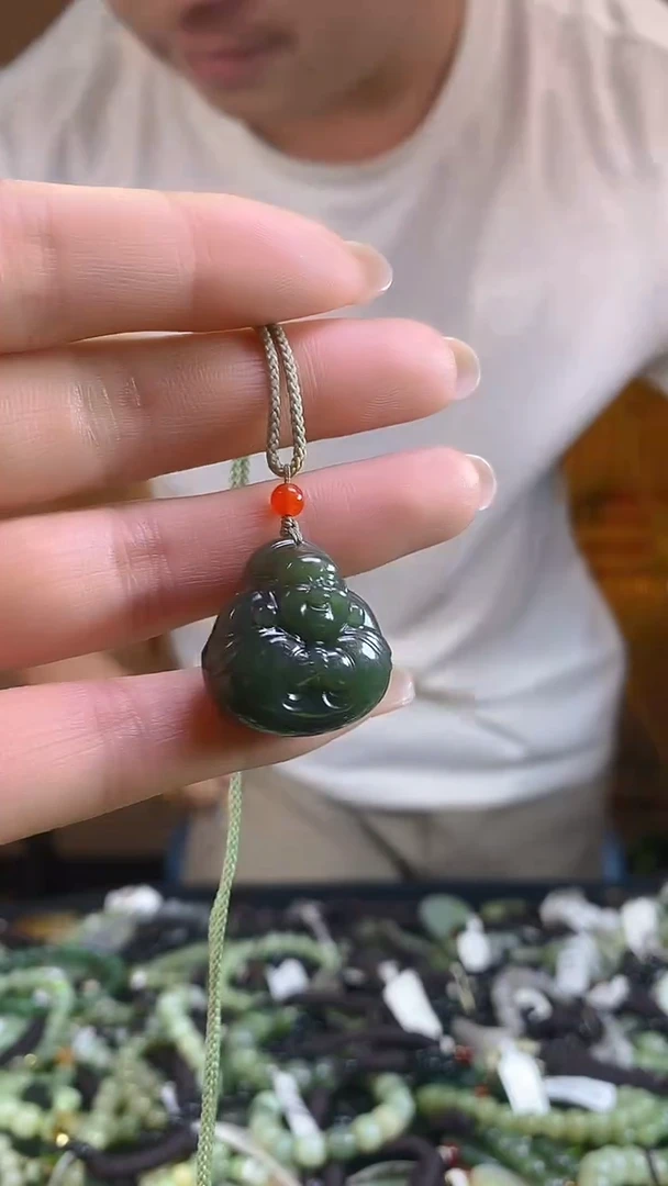 和田玉未镶嵌颈饰多样性发货，拍一发一