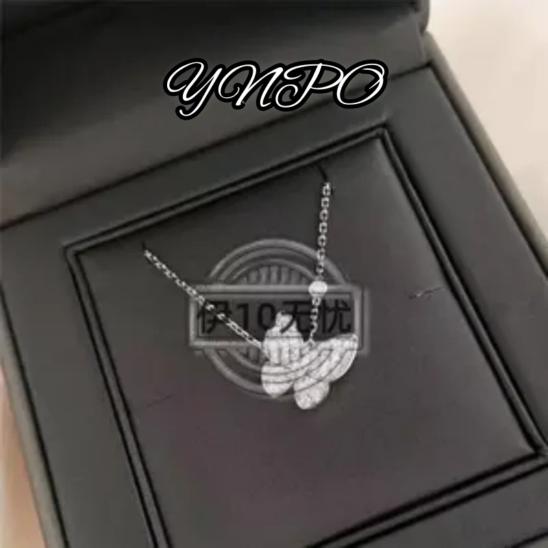 简约 经典 蝴蝶满钻钻项链