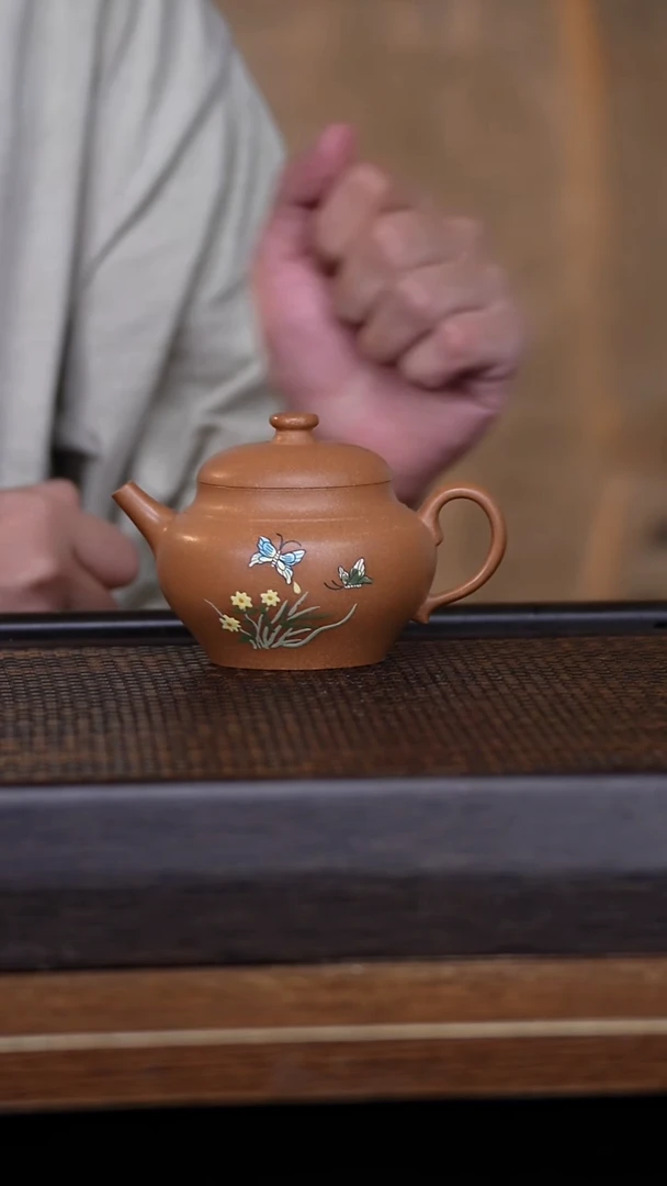 茶壶紫砂宜兴手工原矿紫砂壶001