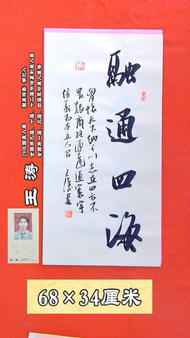 书法86R王涛书法作品