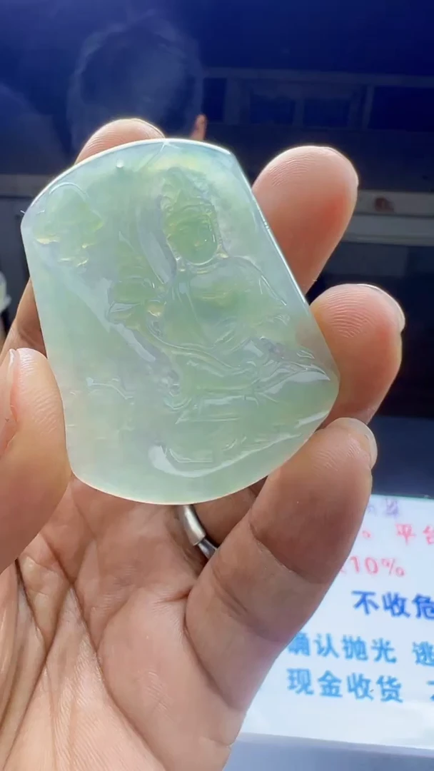 定制翡翠未镶嵌天然翡翠A货