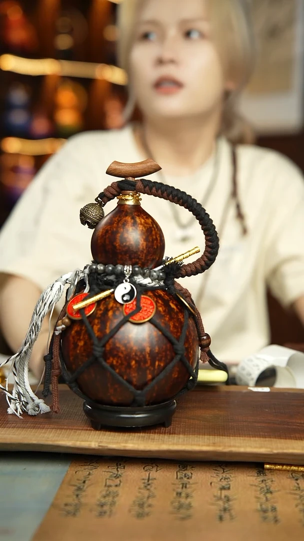 417号650ml左右非遗大漆酒葫芦