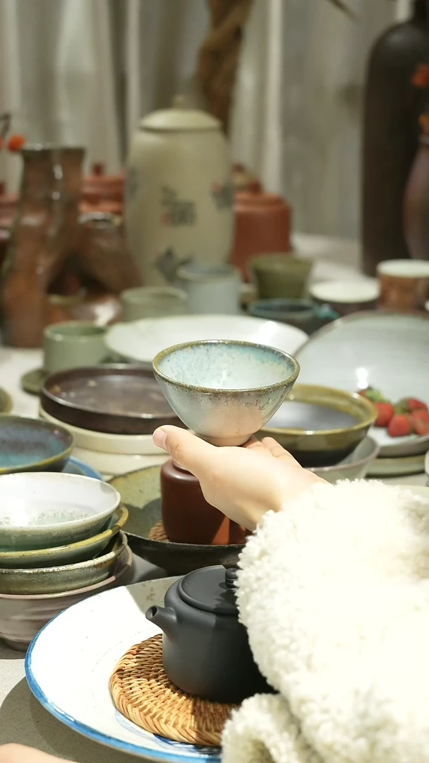 【闪购商品】杯建水紫陶釉陶杯1