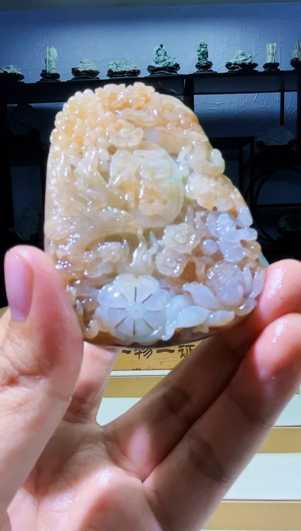 【闪购商品】定制翡翠未镶嵌毛货01190035