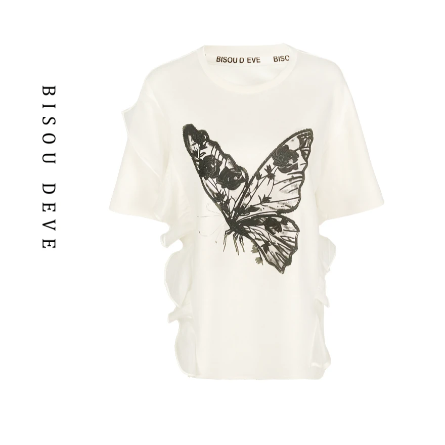 【商场同款】黑蝴蝶上衣MA07018231