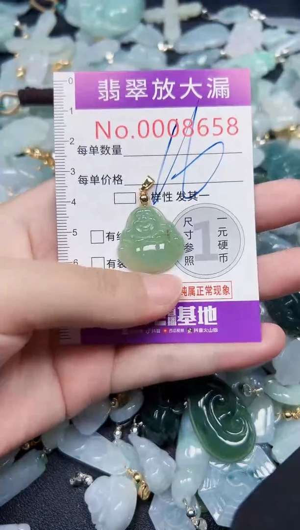 颈饰未镶嵌翡翠8658