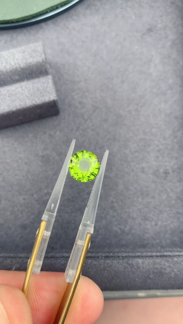 裸石未镶嵌橄榄石3ct 正圆橄榄石 多样性发货