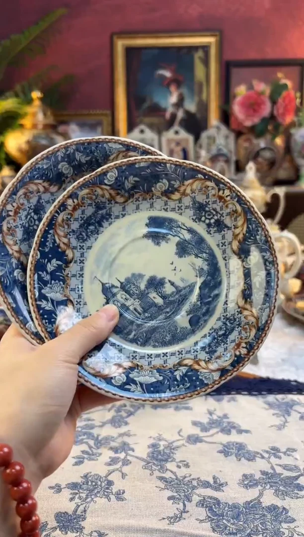 瓷游礼家居 咖啡杯 碟 两个一组