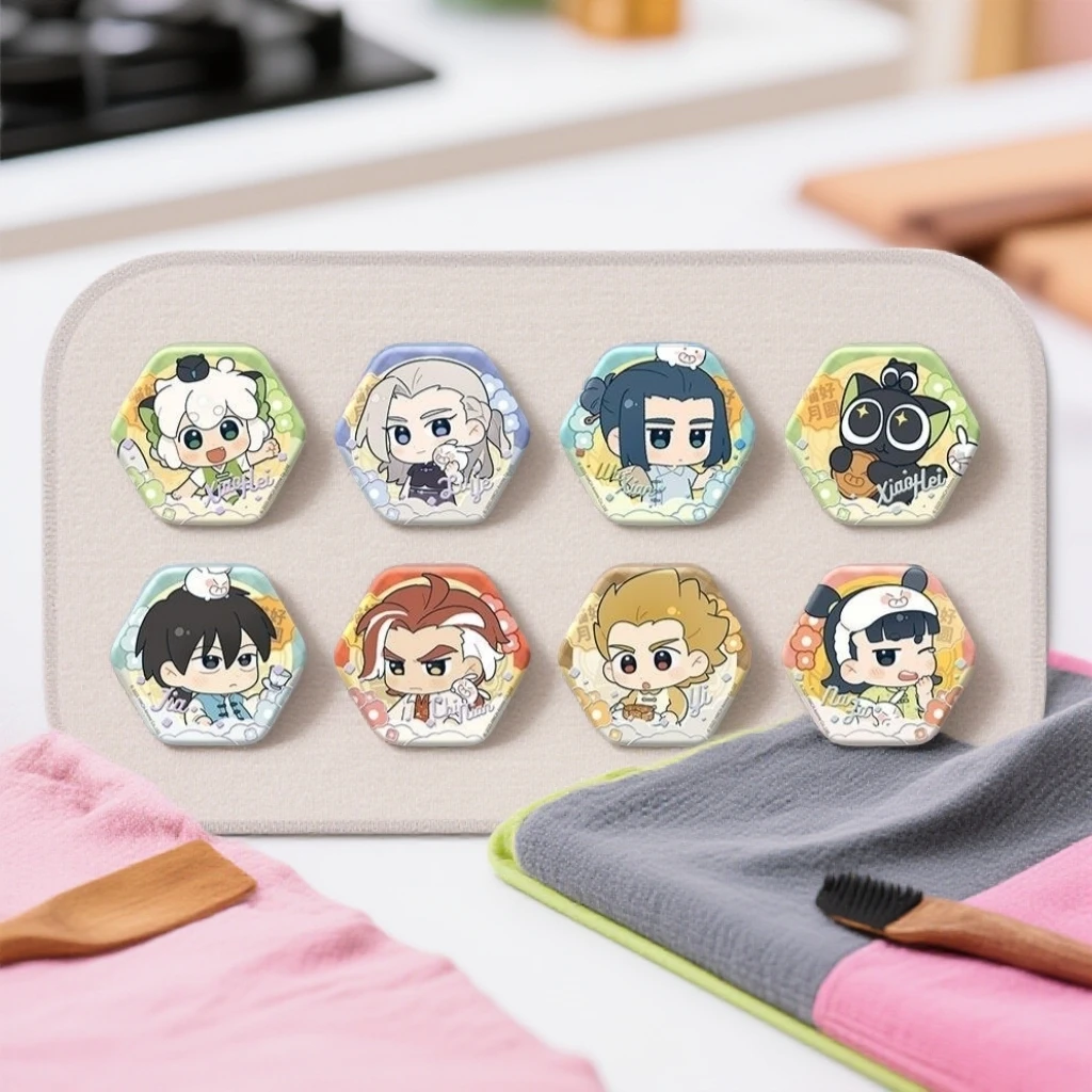 罗小黑战记2 夏日大作战 东粤会馆  色纸 镭射票 徽章 吧唧 谷子