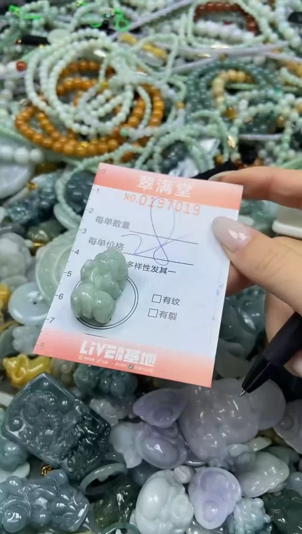 颈饰未镶嵌翡翠闪购0197019