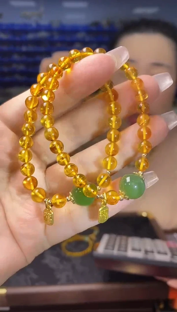 未镶嵌琥珀裸石DSL7745