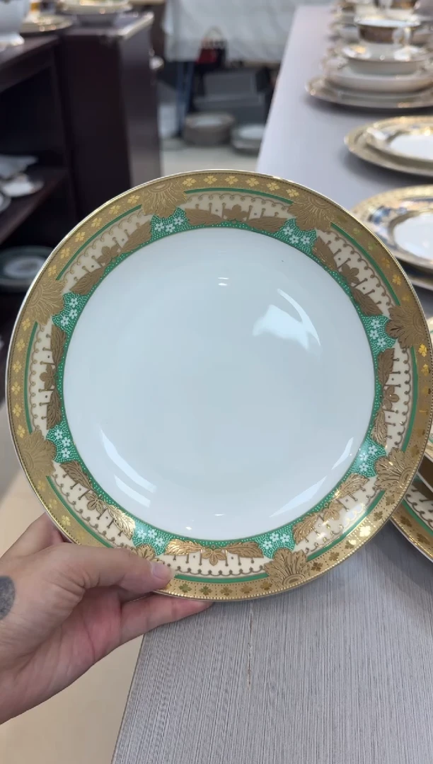 瓷片8英寸菜盘 1个