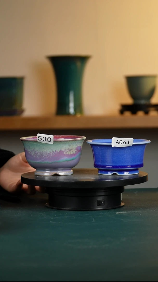530+064窑变小花盆福利不退不换6/10.5 5/10