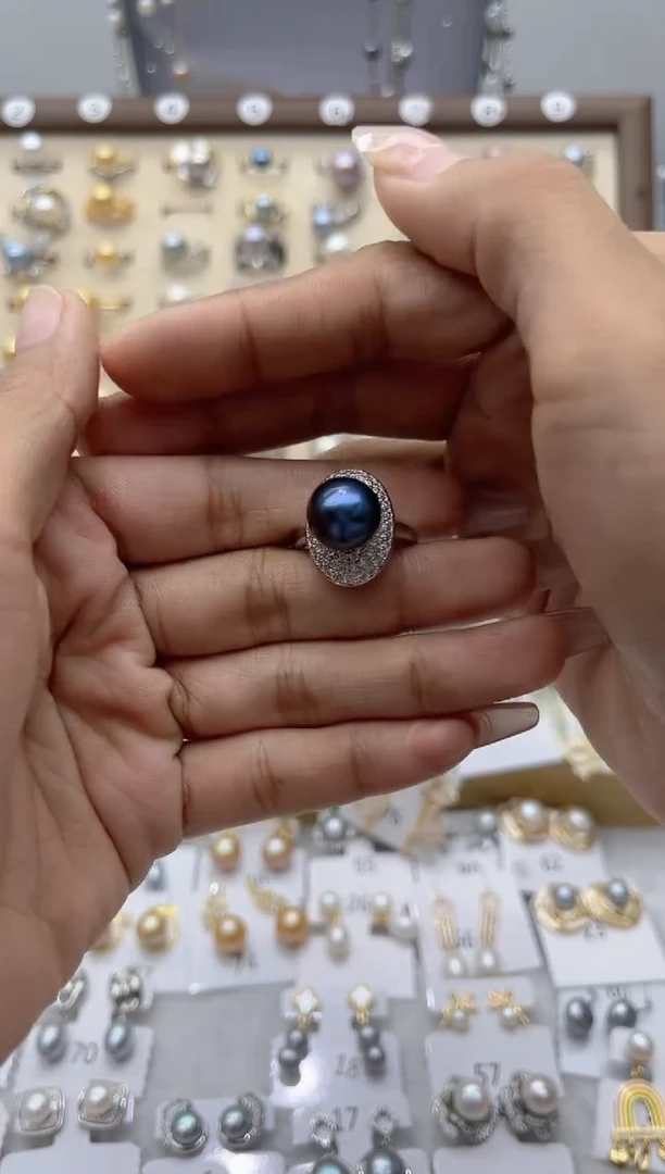 【闪购商品】淡水珍珠戒指合金0.0