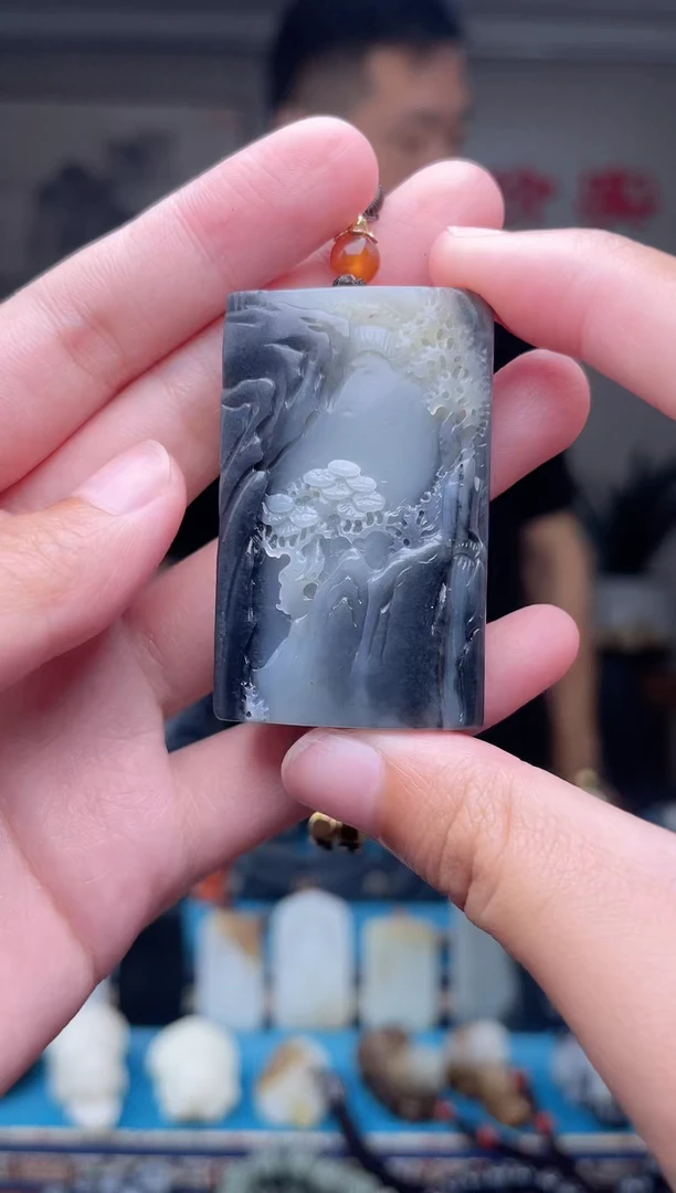 未镶嵌和田玉挂件1