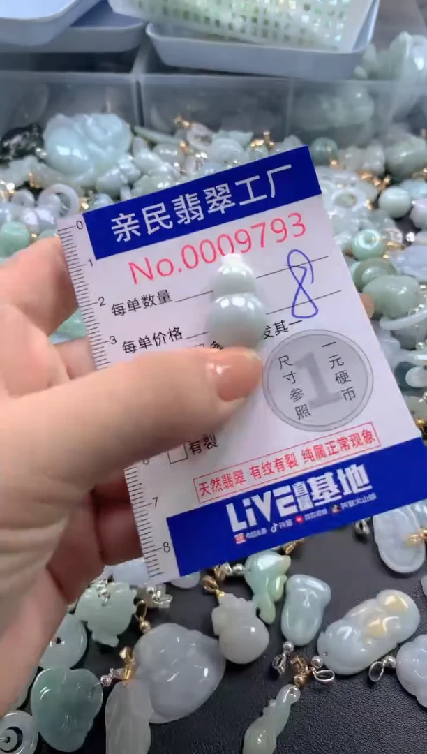 颈饰未镶嵌翡翠9793
