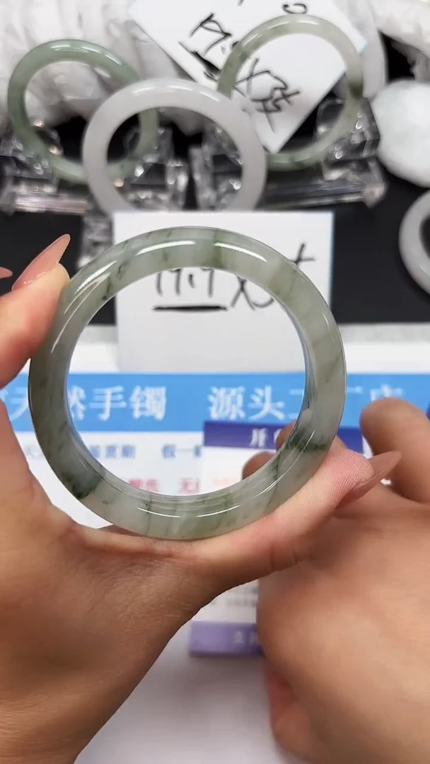 未镶嵌手镯石英质玉A119-55/56/57