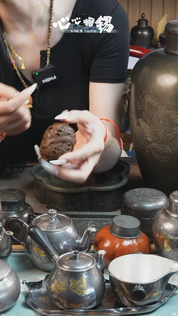 瓷片心心相锡/心心相锡
