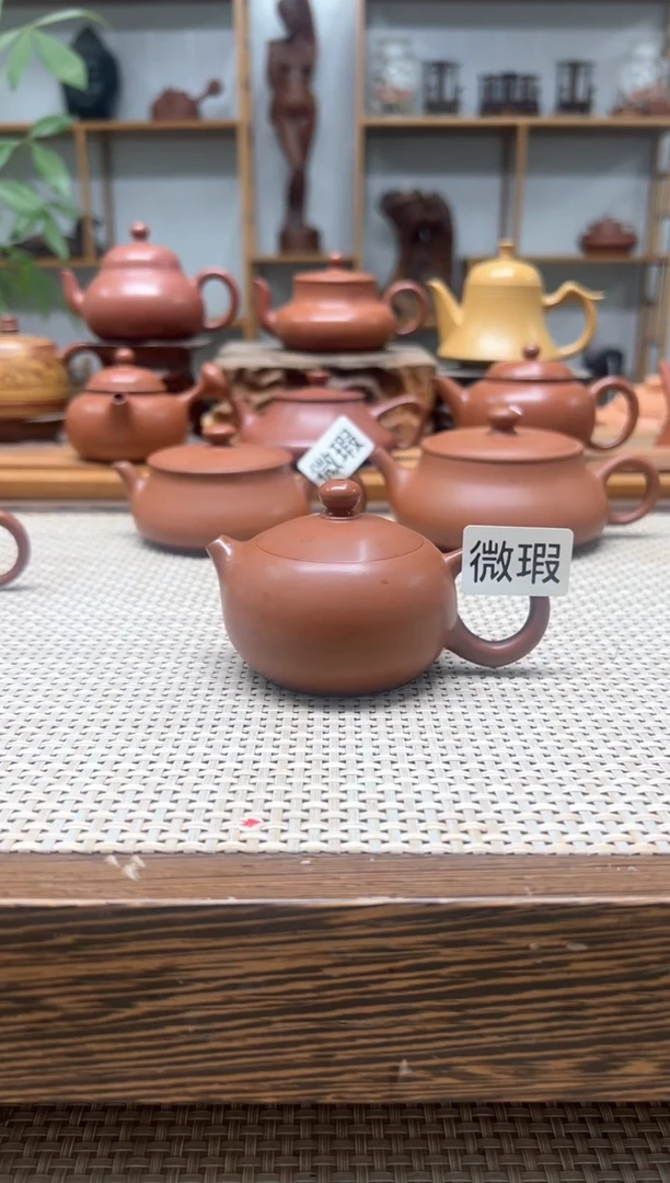 原矿朱泥全手 微瑕西施 110cc