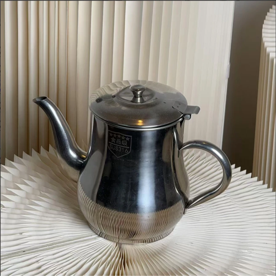 油壶304不锈钢装油过滤储油罐倒油壶厨房用大容量餐厅油瓶