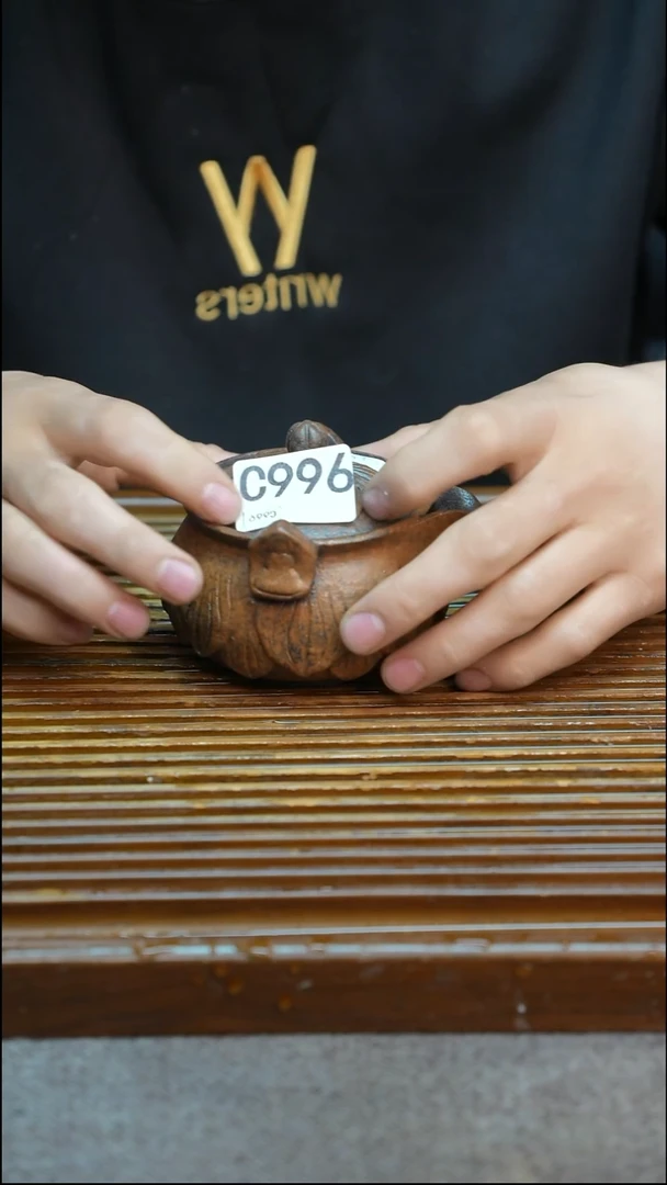 万古烧粗陶手工手做茶具