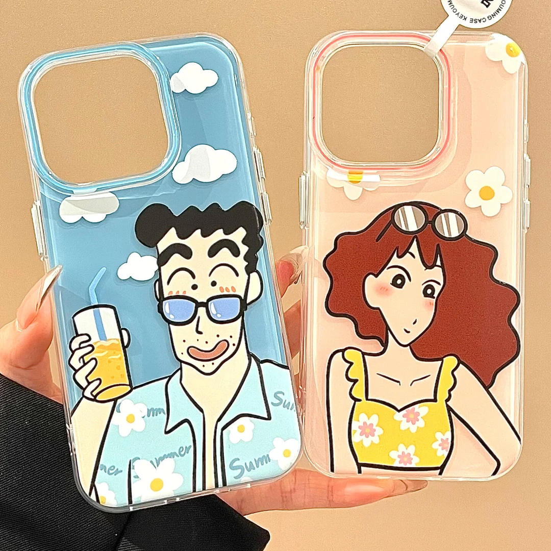 广志美伢适用苹果手机壳华为vivo小米荣耀oppo红米软女简卡通情侣