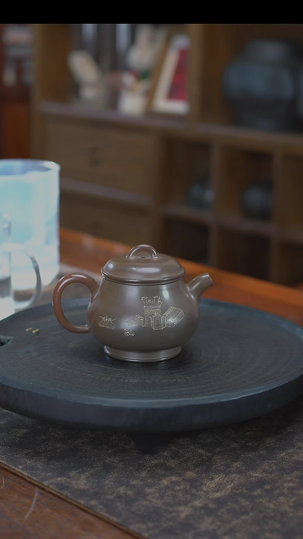 【闪购商品】清供彩绘高潘 清心二字 140CC