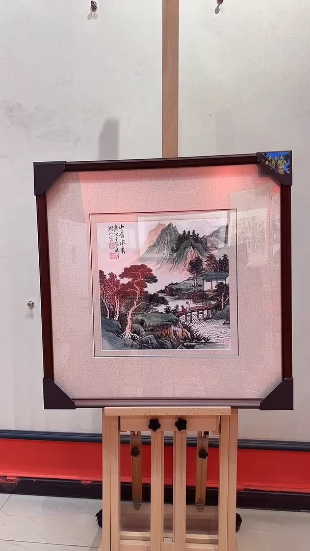 国画贺润川国画作品34