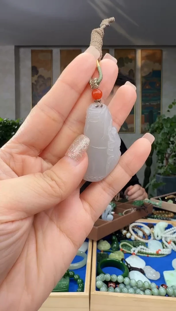 颈饰未镶嵌和田玉拍一发一