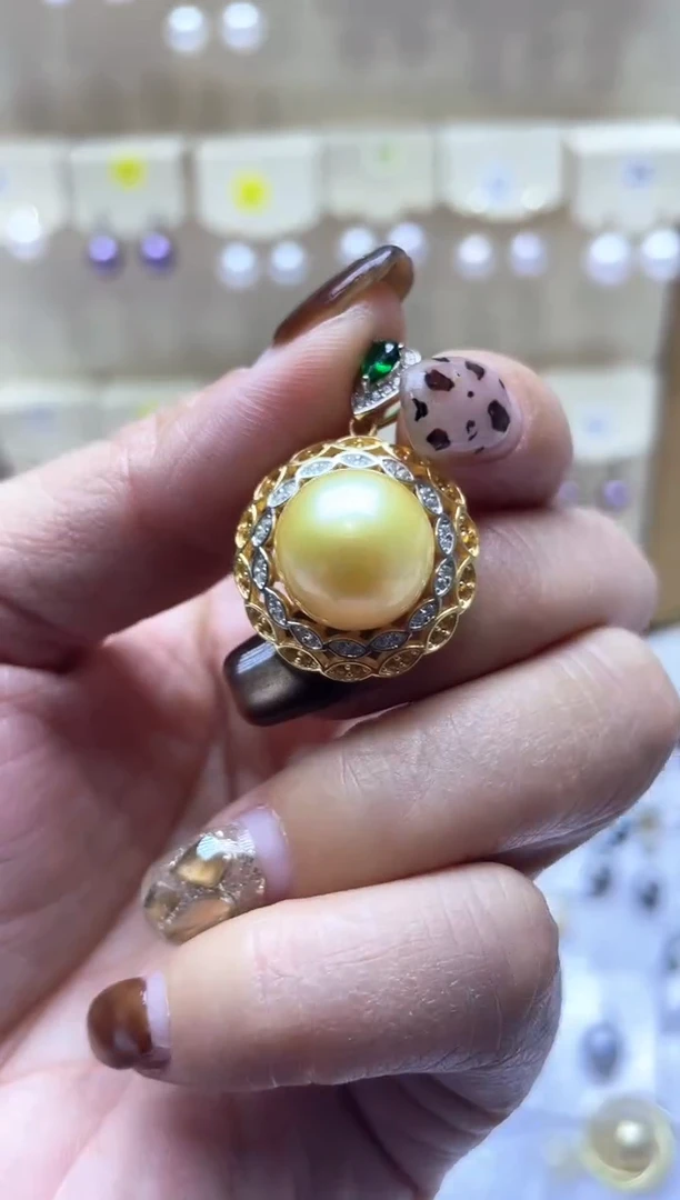 【闪购商品】海水珍珠颈饰银S925镶嵌1