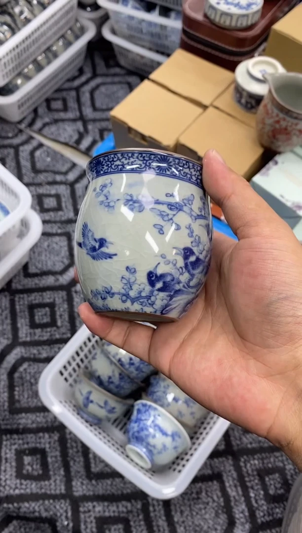 陶瓷老陶泥工艺茶具容量约180