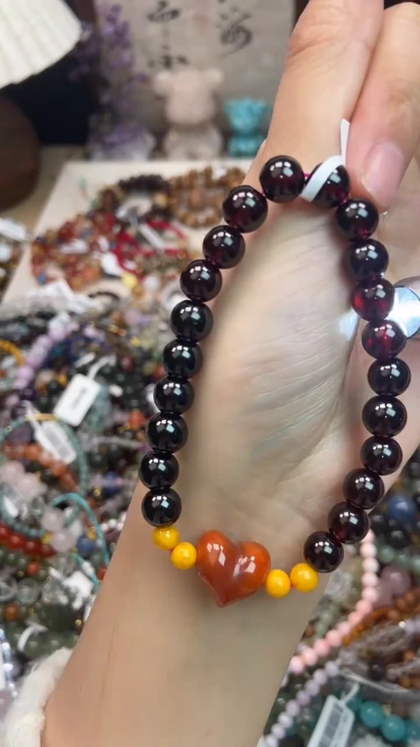 未镶嵌手链石榴石209