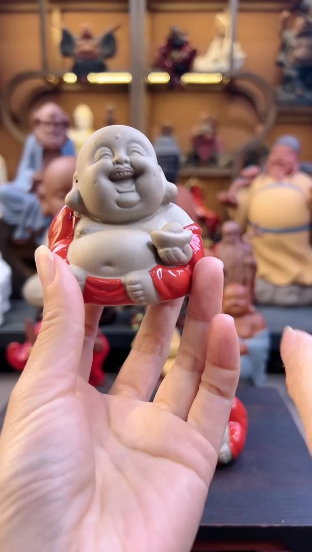 紫砂茶宠器闵紫砂茶宠摆件