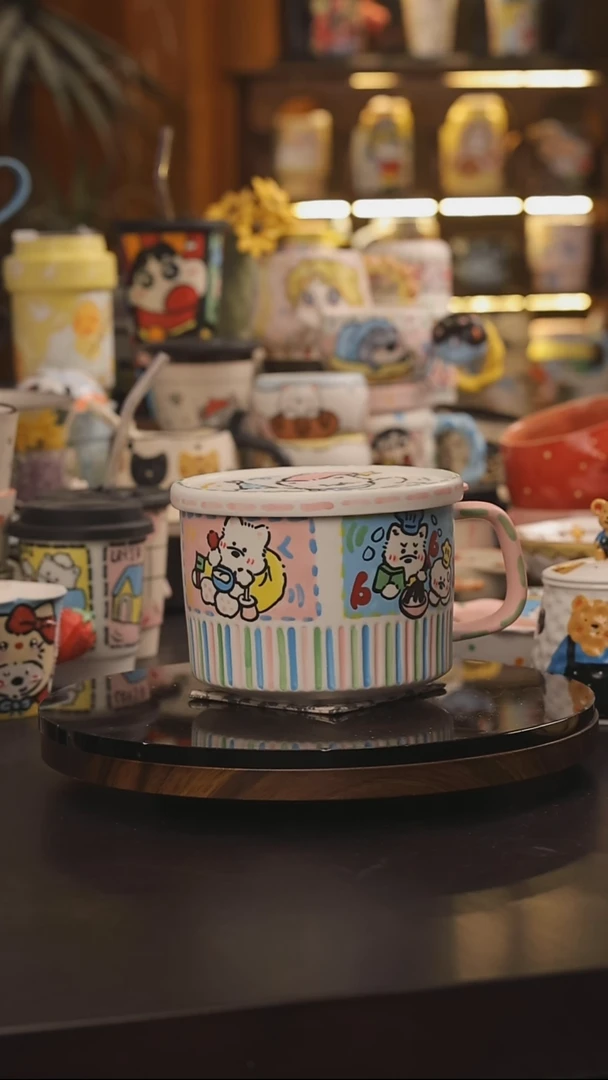 景德镇釉下彩绘设计师款式陶瓷