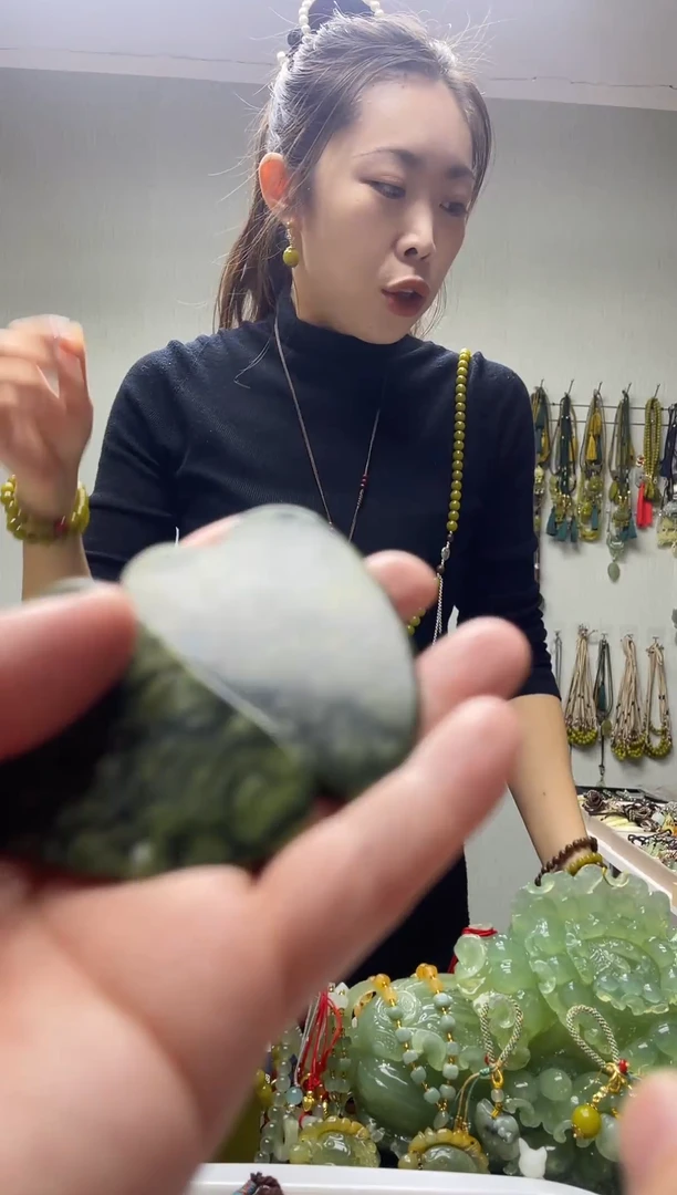 未镶嵌岫玉颈饰多样性发货 拍一发一