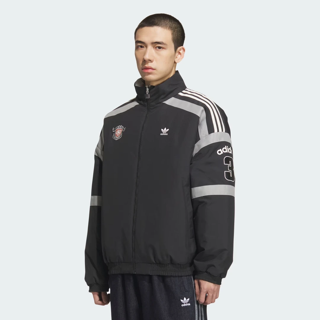 adidas/阿迪达斯男士时尚休闲保暖双面穿运动棉服时尚-KC0093