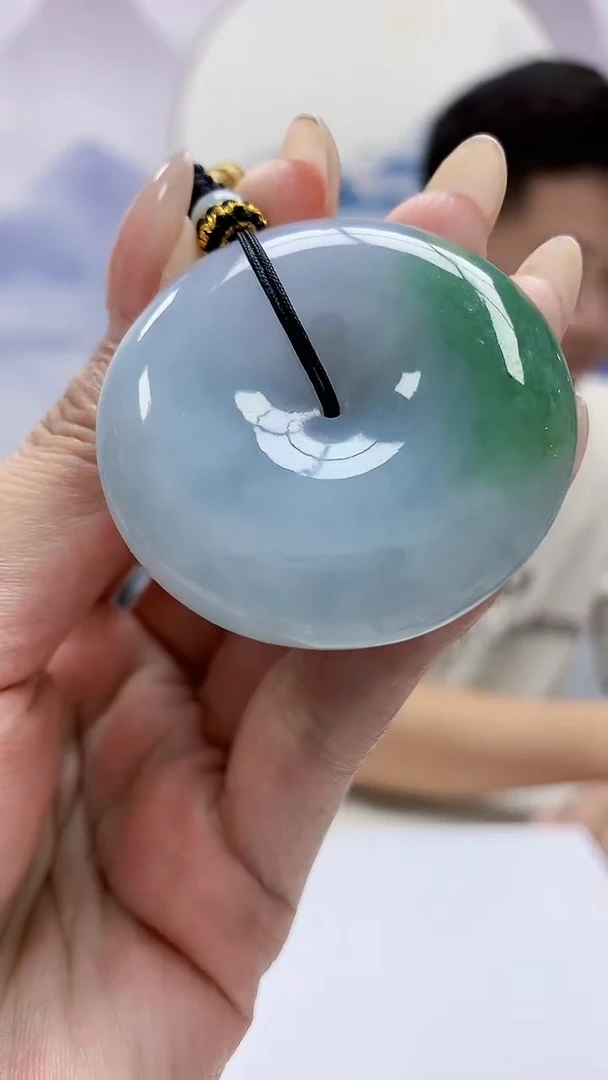 未镶嵌定制翡翠4917MM-毛货挂件85